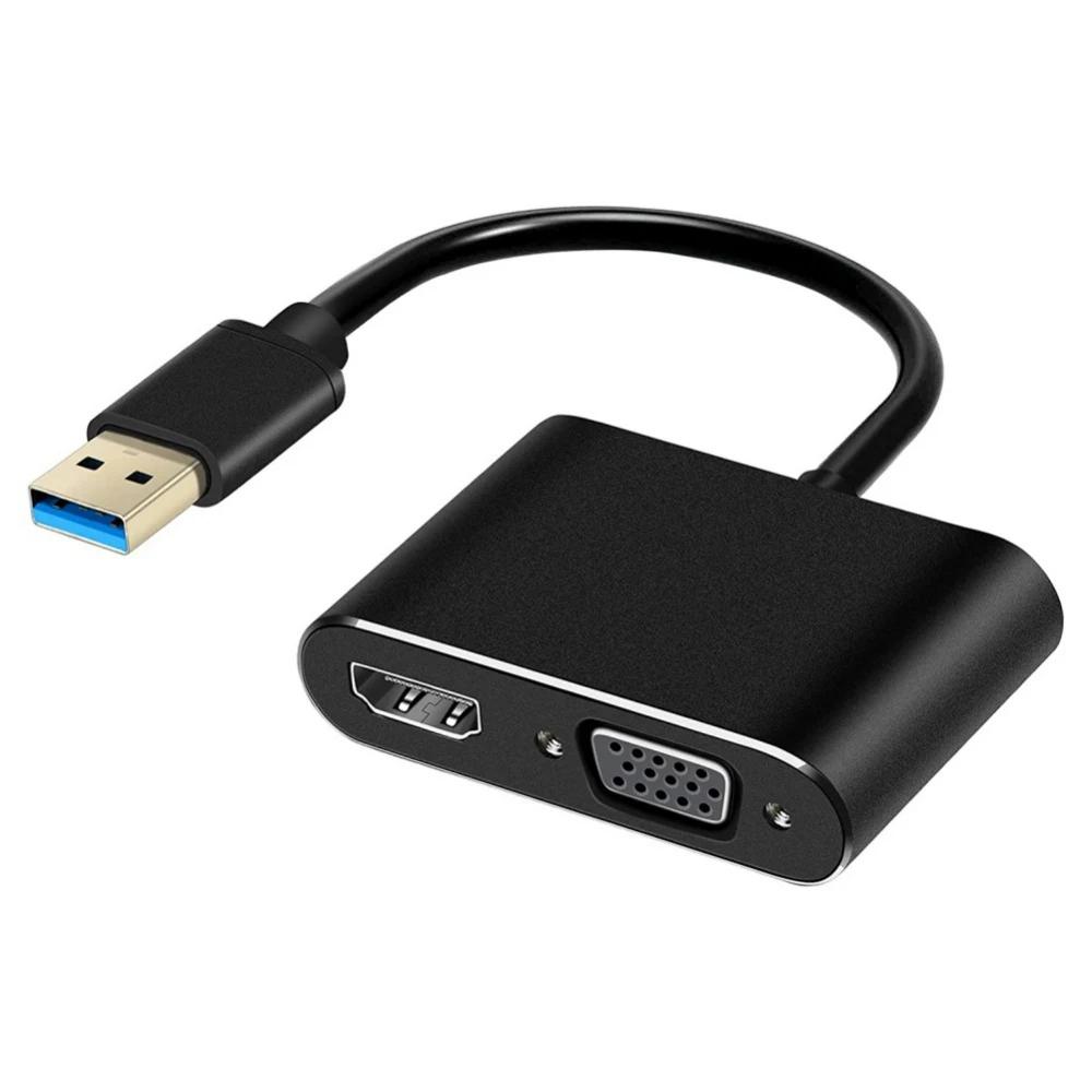  ÷    , 1080P USB to HDMI ȣȯ VGA , HDTV VGA USB3.0 to HDMI VGA 
